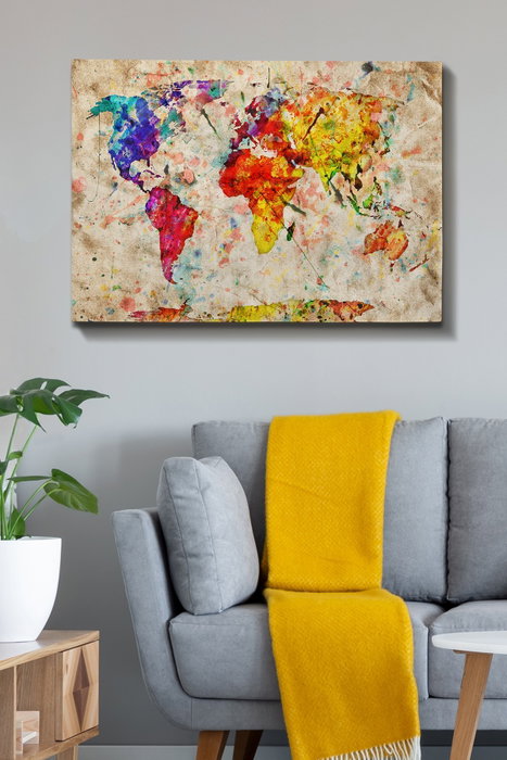 Wallity Kanvas Tablo 70 x 100 cm Multicolor